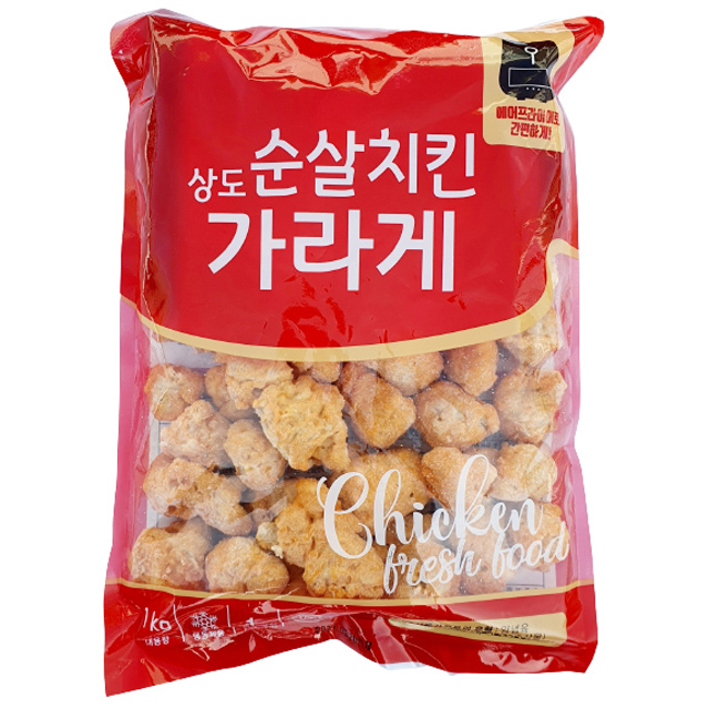 상도푸드 순살치킨 가라아게 다리살 1000g, 6개 : 식자재프로