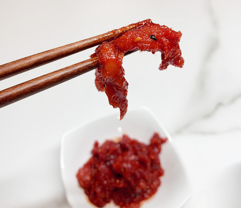 강원도 속초젓갈 중앙 시장 코다리 명태 회무침 400g 저염 초무침 양념 냉면 - 상세 이미지 4