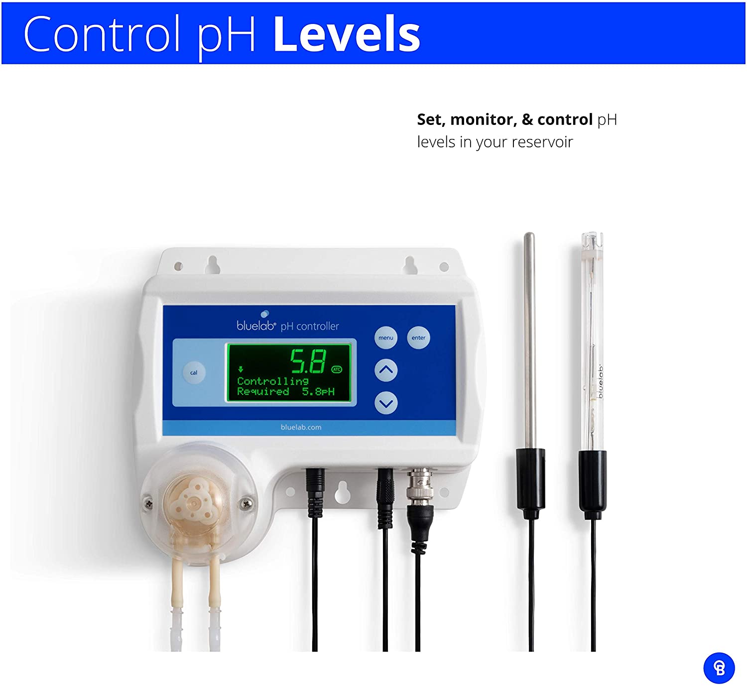 Bluelab Controller + Connect 스마트폰 연동 이미지