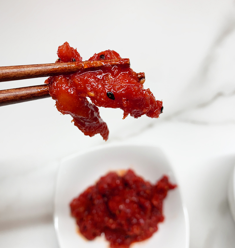 강원도 속초젓갈 중앙 시장 코다리 명태 회무침 400g 저염 초무침 양념 냉면 - 상세 이미지 3