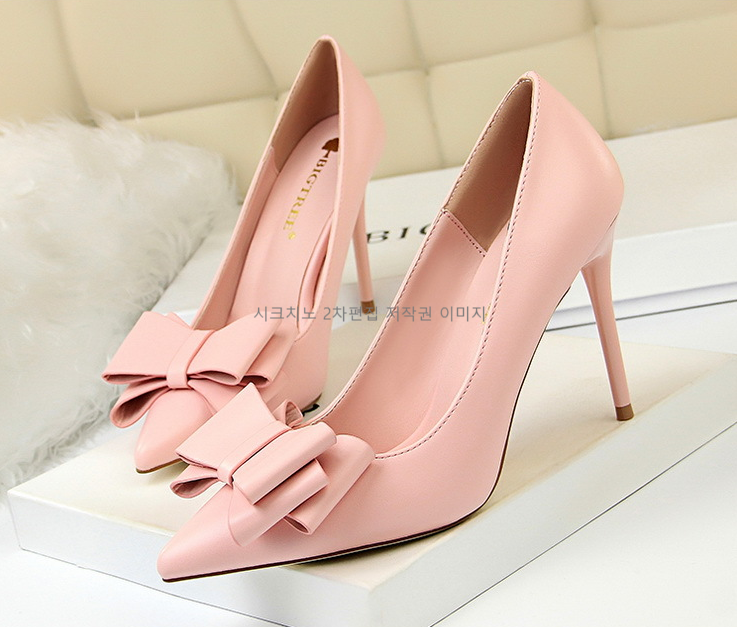 로비스 10cm 리본 파스텔 펌프스 하이힐 7color 상세 이미지 18