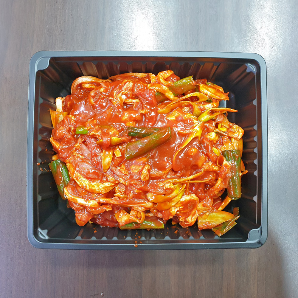 [양산시 배달] 신선한 생오리양념 500g [양산남부 울산통닭] : 동네시장 장보기