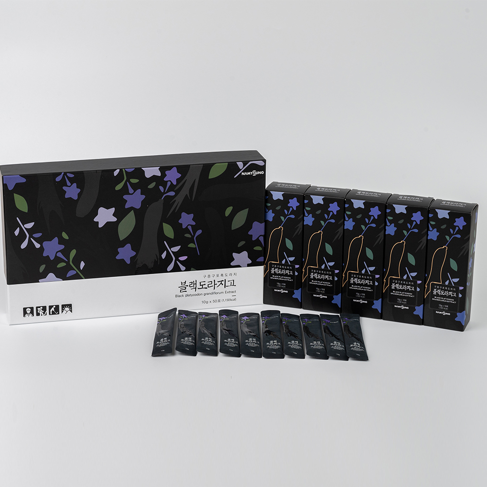 프리미엄 도라지제품 블랙도라지고 10g X 50개 / 흑도라지 제품 이미지