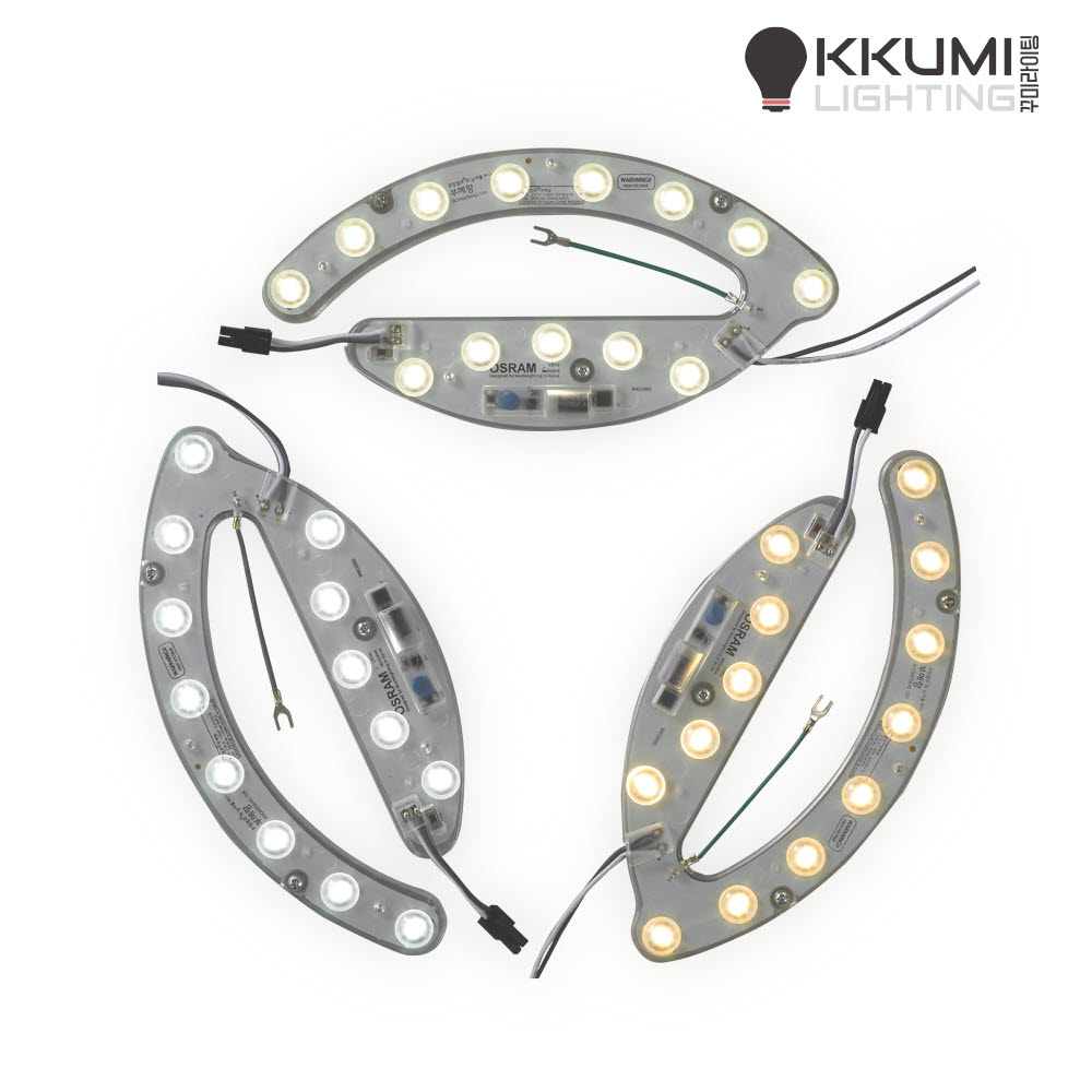 LED모듈 기판 교체 세트 거실등 주방 욕실 가정용 안정기일체형 리폼 포밍램프 미들스틱