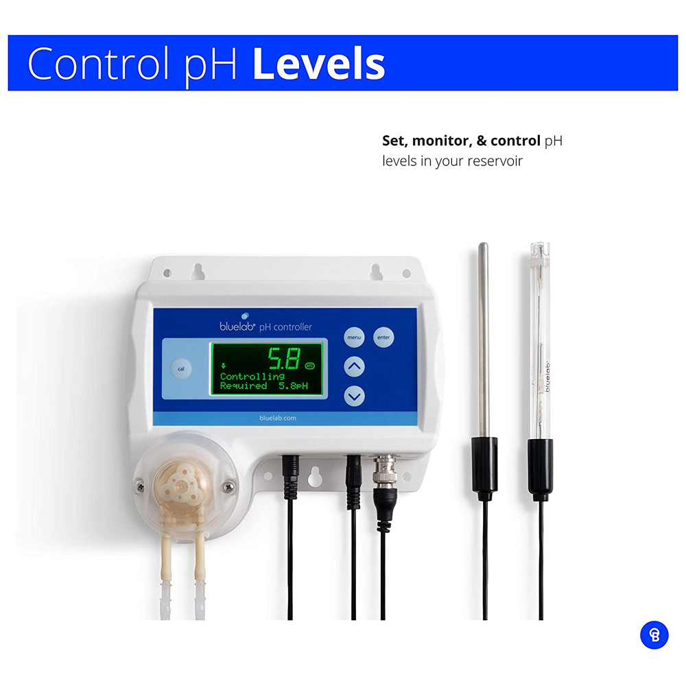 Bluelab Controller + Connect 제품 전면 이미지