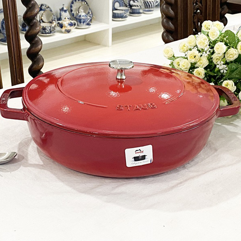 스타우브 B품 시스테라 전골냄비 28cm 체리 126192806-B