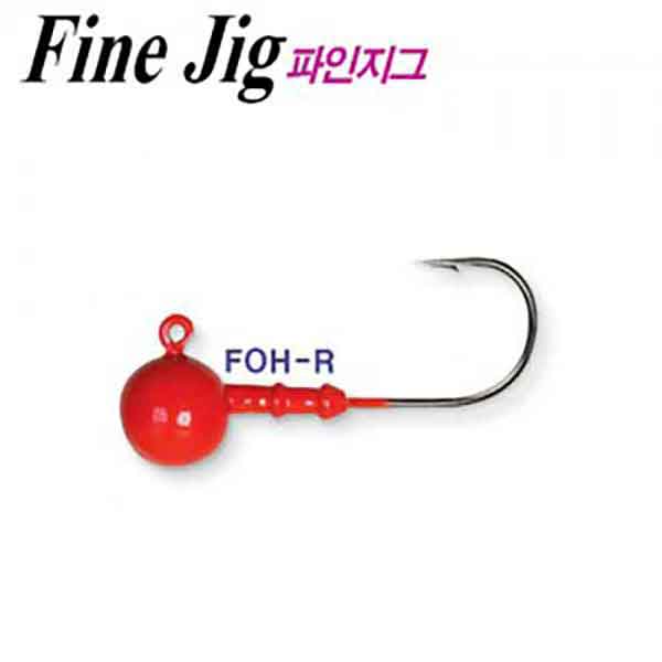 워터맨 파인지그 오버 사이즈 FOH316 민물바다 중소형 지그헤드 볼락 송어 - 메인 이미지