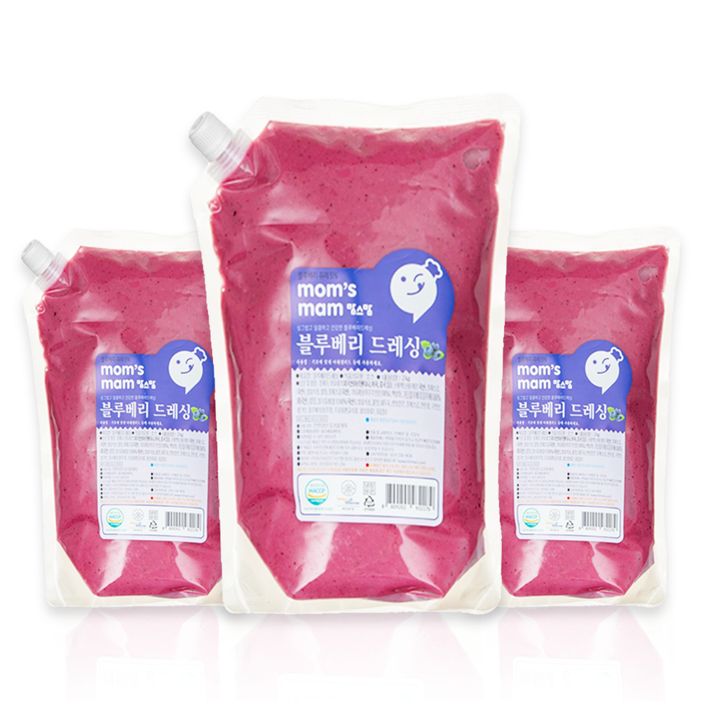 맘스맘 블루베리 드레싱 2kg : 바른길푸드