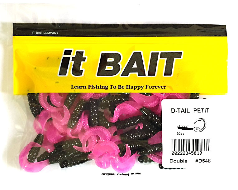 잇베이트 D-TAIL GLUB 디테일 쁘띠그럽  더블 / 벌크 50pcs/ 투톤 / 1.8 / 쏘가리글럽 / 글럽웜 / it bait - 상세 이미지 2