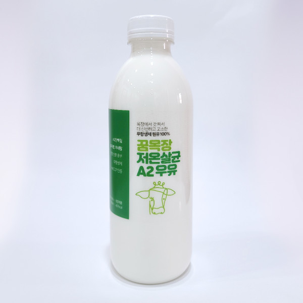 김포시 사회적경제마켓,목장에서 당일 착유한 꿈목장 저온살균 A2우유