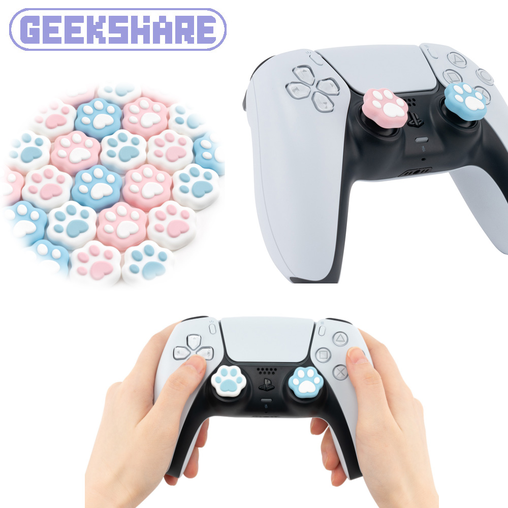 듀얼센스 스틱 커버 긱쉐어 고양이왕발 엑박패드 프로콘2 컨트롤러 호환