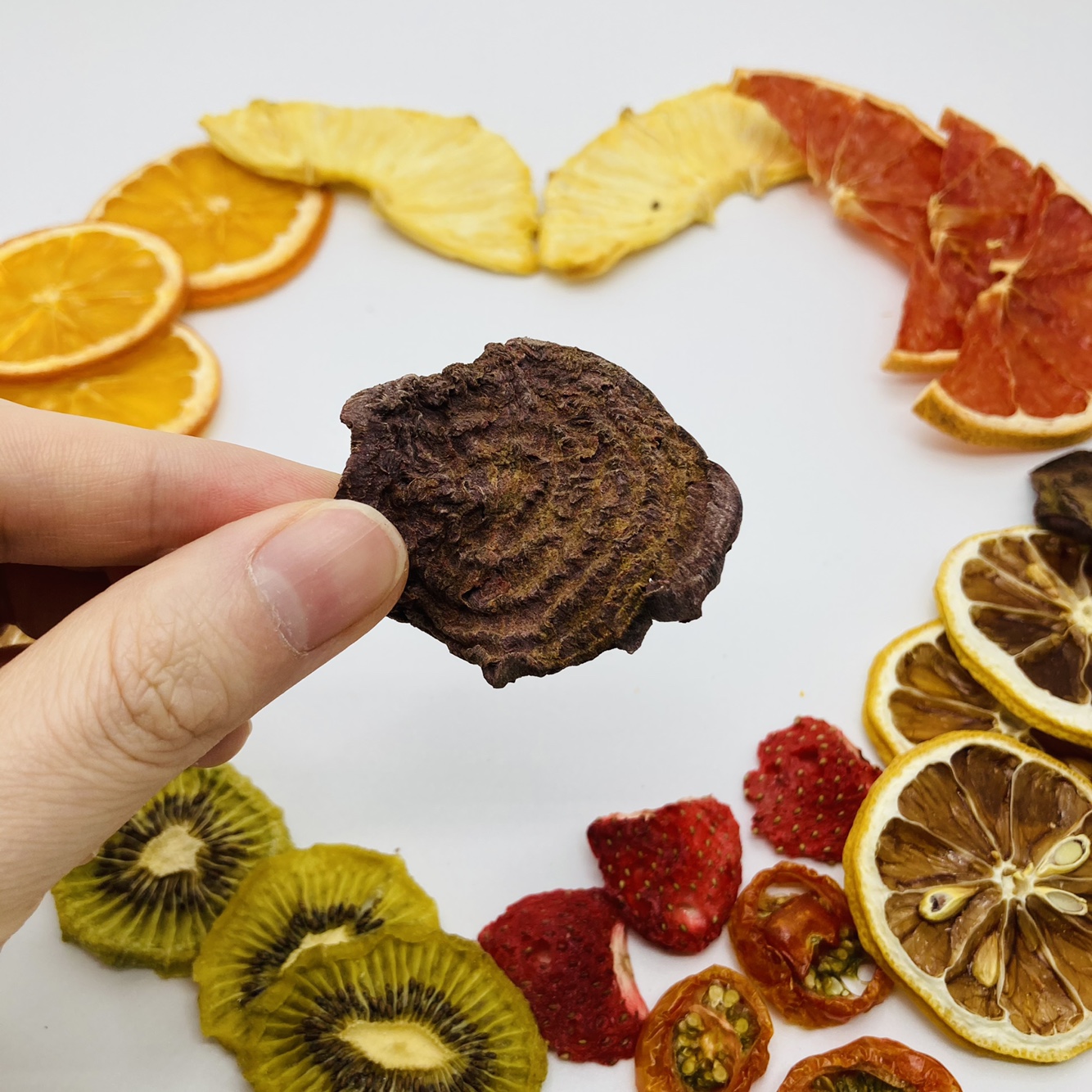 건조자몽 건비트 건레몬 건파인애플 건조오렌지 키위 과일칩 말린과일 40g - 상세 이미지 4