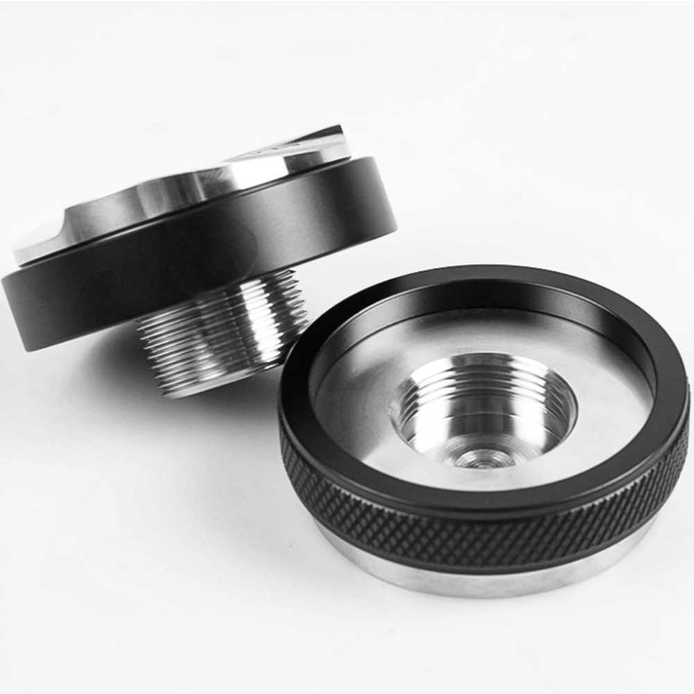 58mm 양면 커피 템퍼 커피디스트리뷰터 레벨링툴 탬핑 마카롱 탬퍼 디스트리뷰터 이미지 6