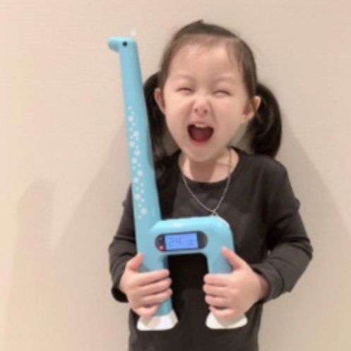 기린 소나 키 재기 집에서 초음파 키재는 기계 자 방법 법 측정기 키제기 예상 계산기 - 상품 이미지