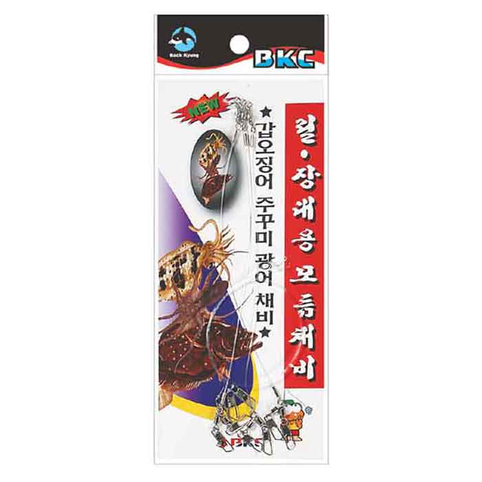 백경 BK-990 릴장대용모듬채비 주꾸미 갑오징어 광어 채비 - 상품 이미지