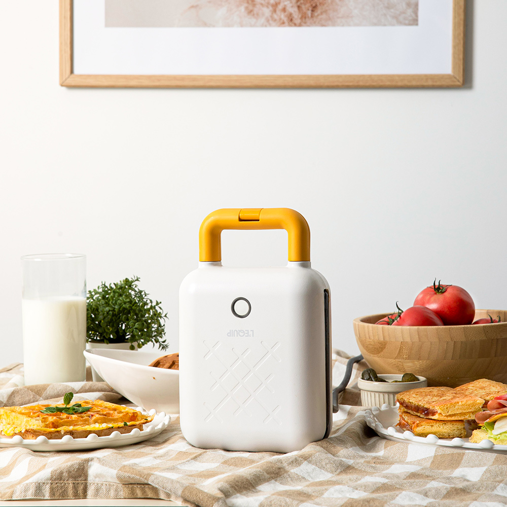 리큅 미니 샌드위치 와플기계 크로플 와플 메이커 DUCK LW-S1601