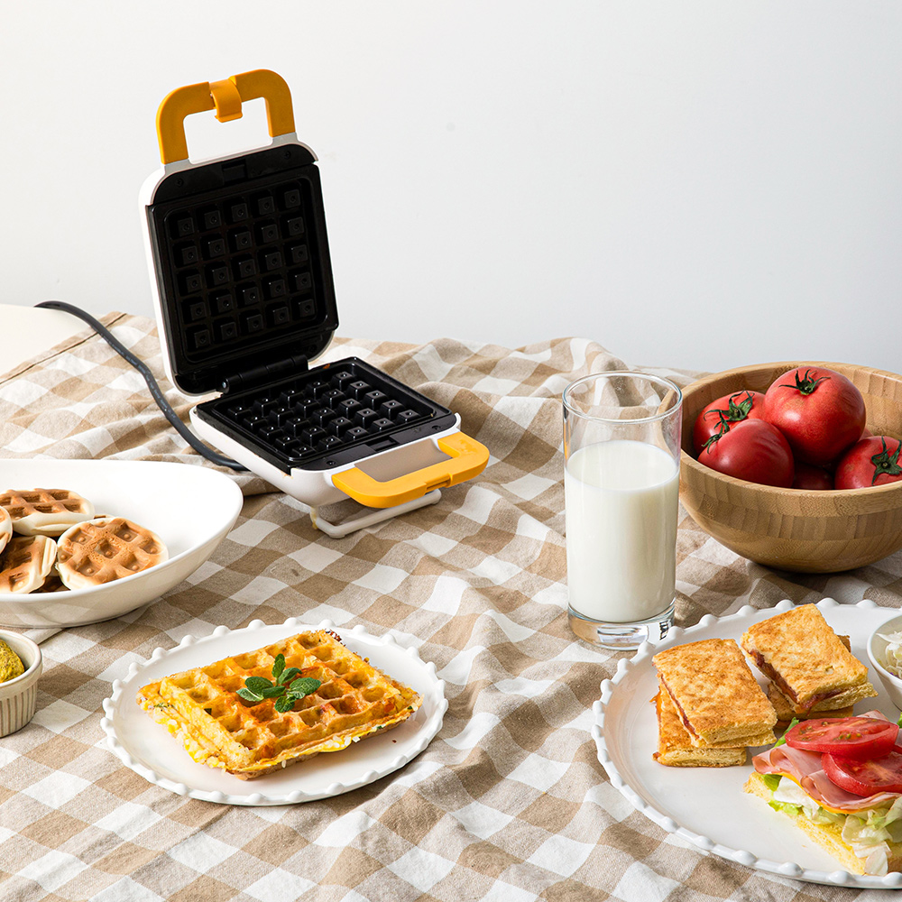 리큅 미니 샌드위치 와플기계 크로플 와플 메이커 DUCK LW-S1601