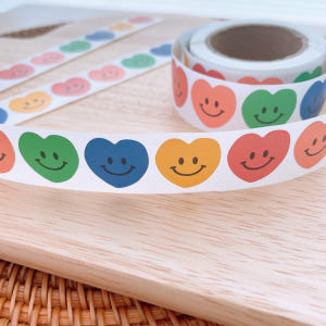 텐 데이지 스마일 스티커 20p 답례품 구디백 포장 원형 스티커 실사용 후기 | 효과 있을까? - 상품 이미지 4