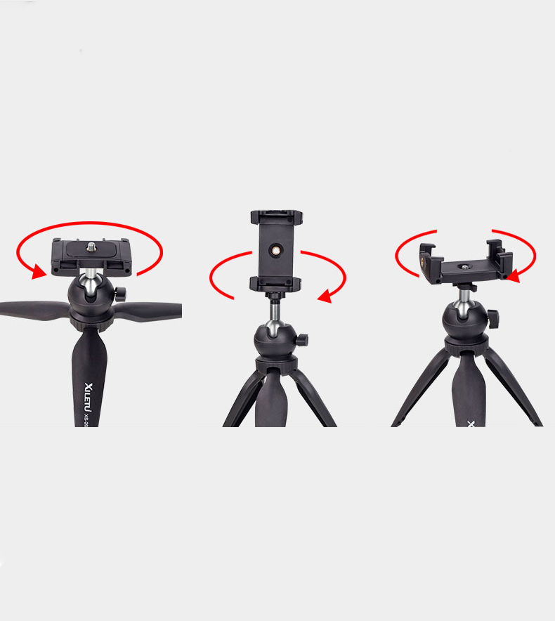 주닉스 카메라 스마트폰 전용 미니 삼각대 브이로그 유튜브 XS20S - 상세 이미지 5
