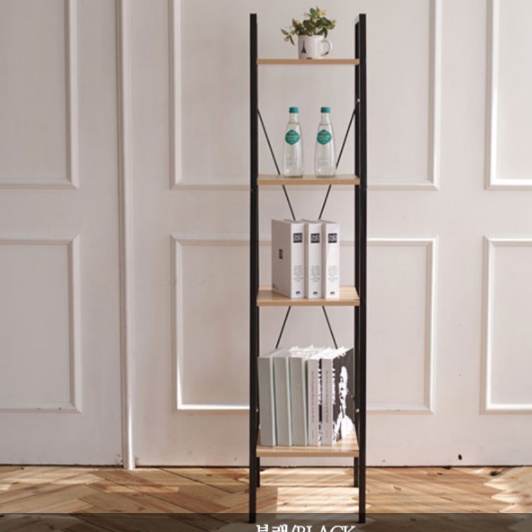 4단 화분 테이블 철제 얇은 거실 선반 정리대 진열대 받침대 화병 보조 스틸 벽 사이드