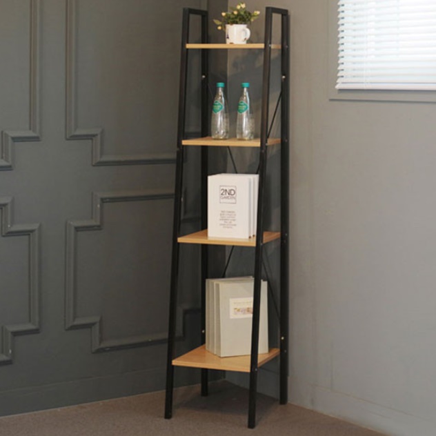 4단 화분 테이블 철제 얇은 거실 선반 정리대 진열대 받침대 화병 보조 스틸 벽 사이드