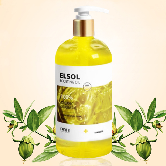 상떼 엘솔 부스팅 오일 500ml 100% 천연호호바오일 대용량 - 상품 이미지