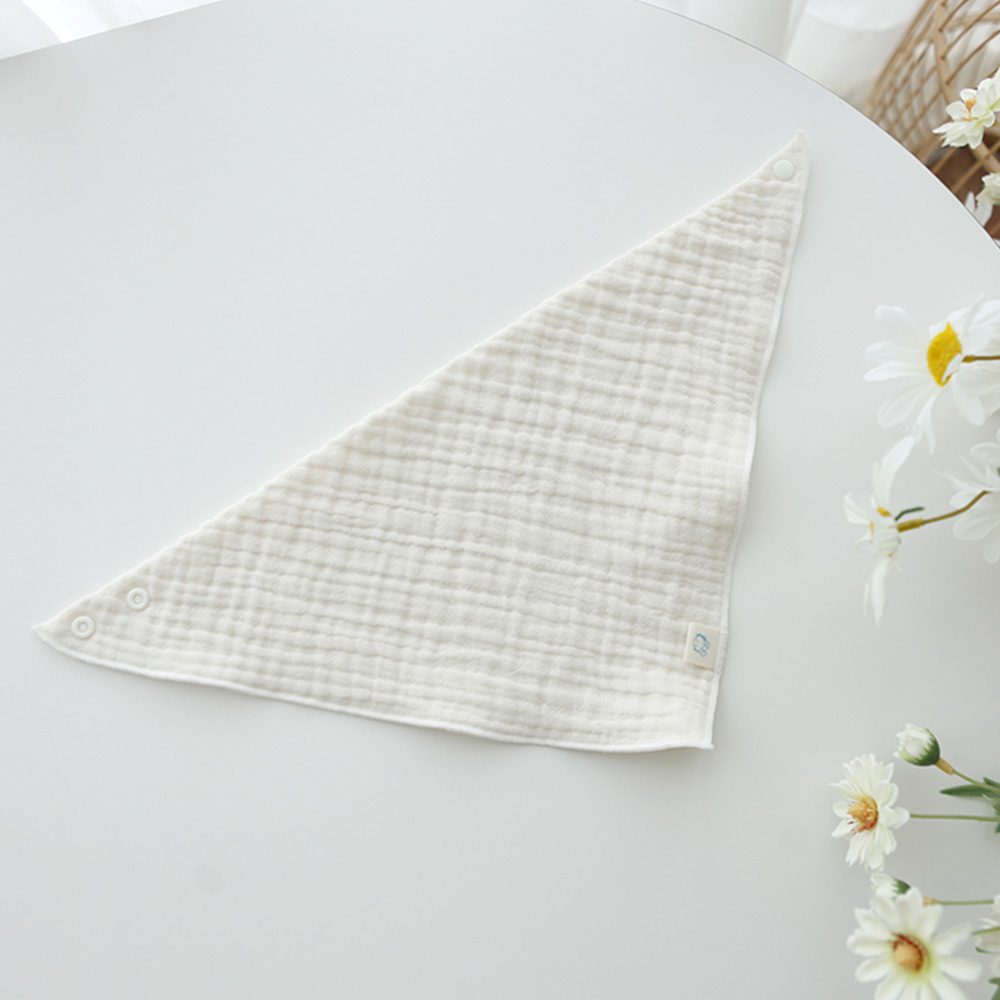 삼중 거즈스카프빕 파스텔 3종세트 사계절 아기 목수건 데일리빕