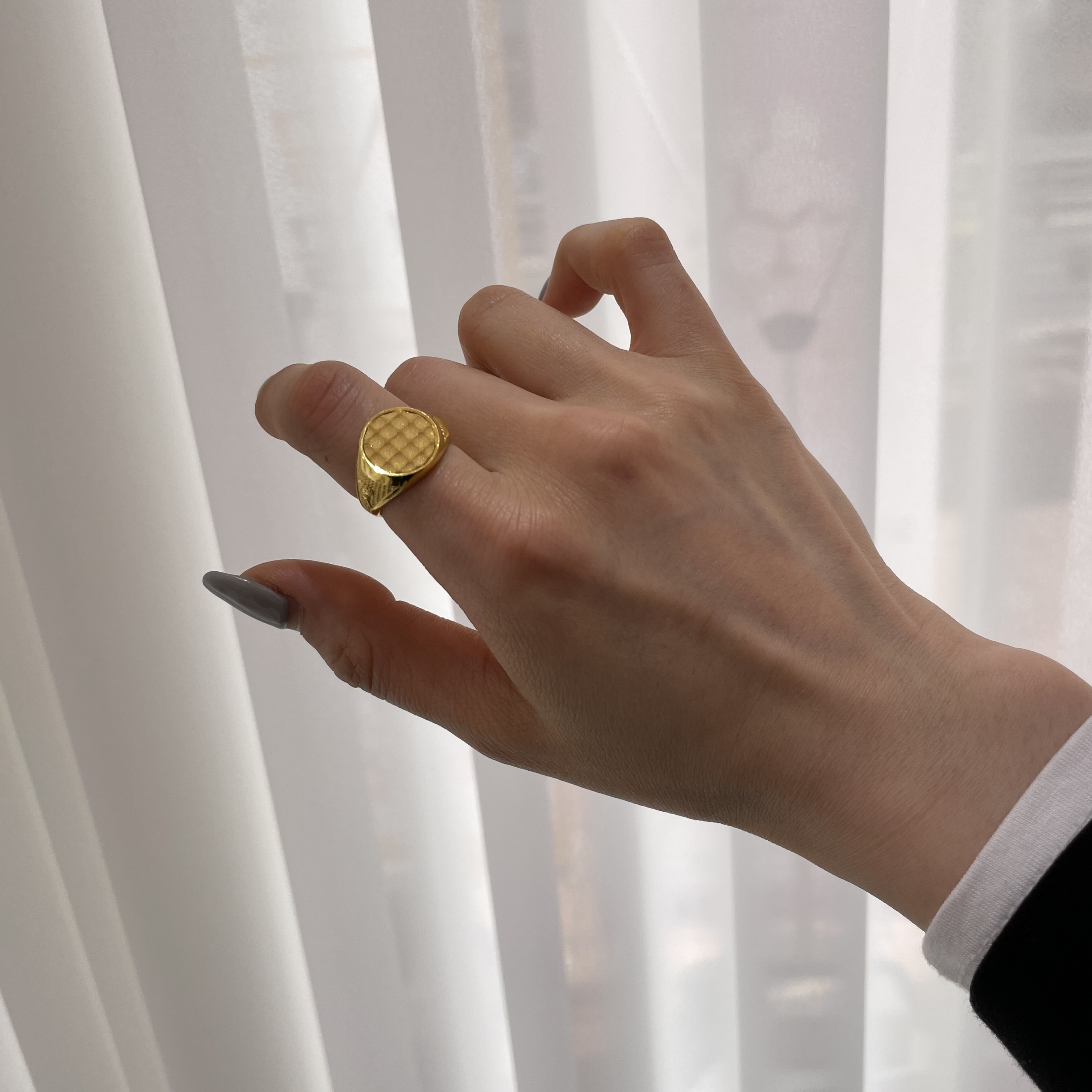 24k 필드 티샷 골프 반지 11.25g
