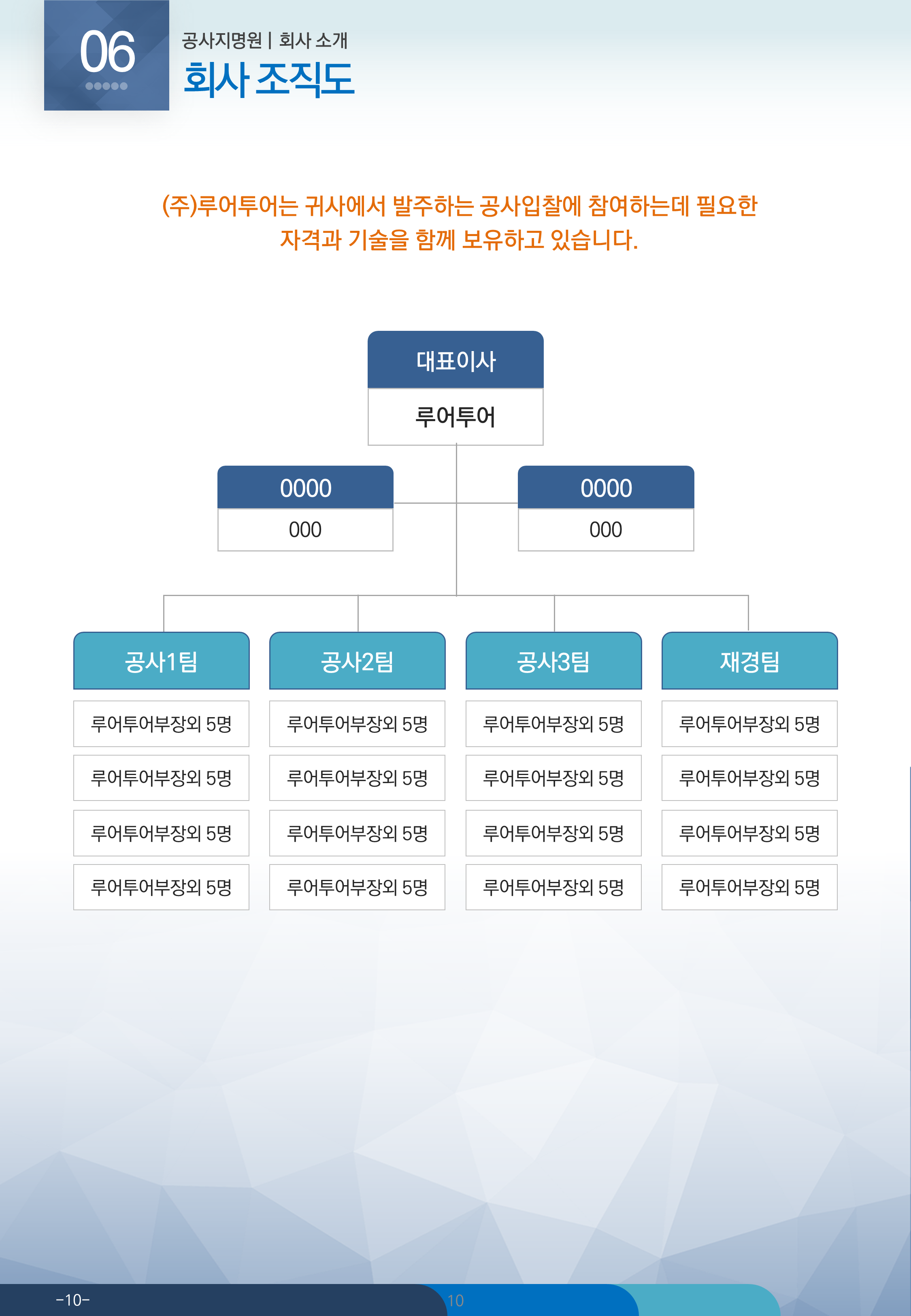 156 공사 지명원 PPT 제작 템플릿 -지명원파워포인트 템플릿 디자인 - 상세 이미지 5