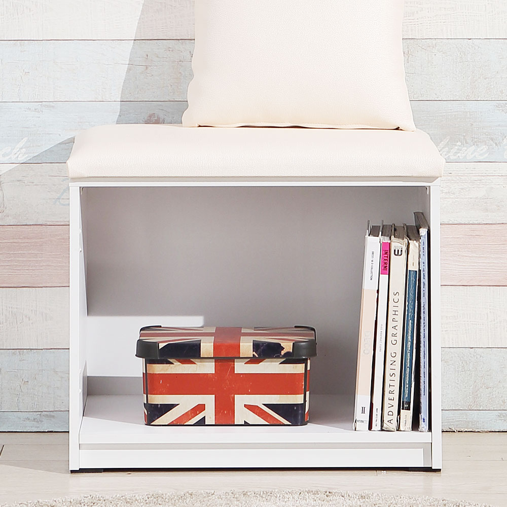 지젤 수납의자 화장대스툴 보조 STOOL 스텝 스톨 미니 사각 벤치