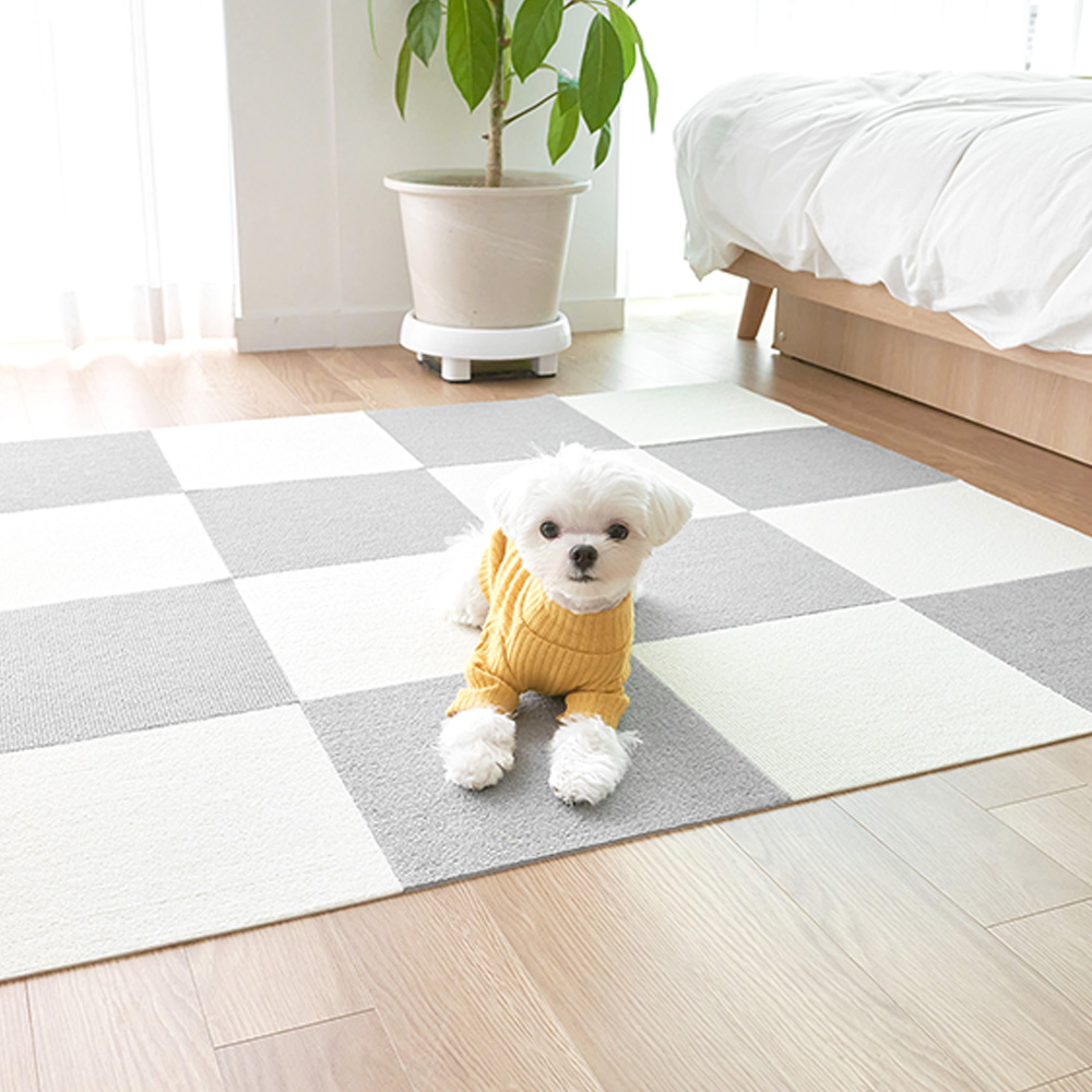 펫트리움 반려동물용 미끄럼방지매트 10입 + 10입 애견매트 논슬립매트