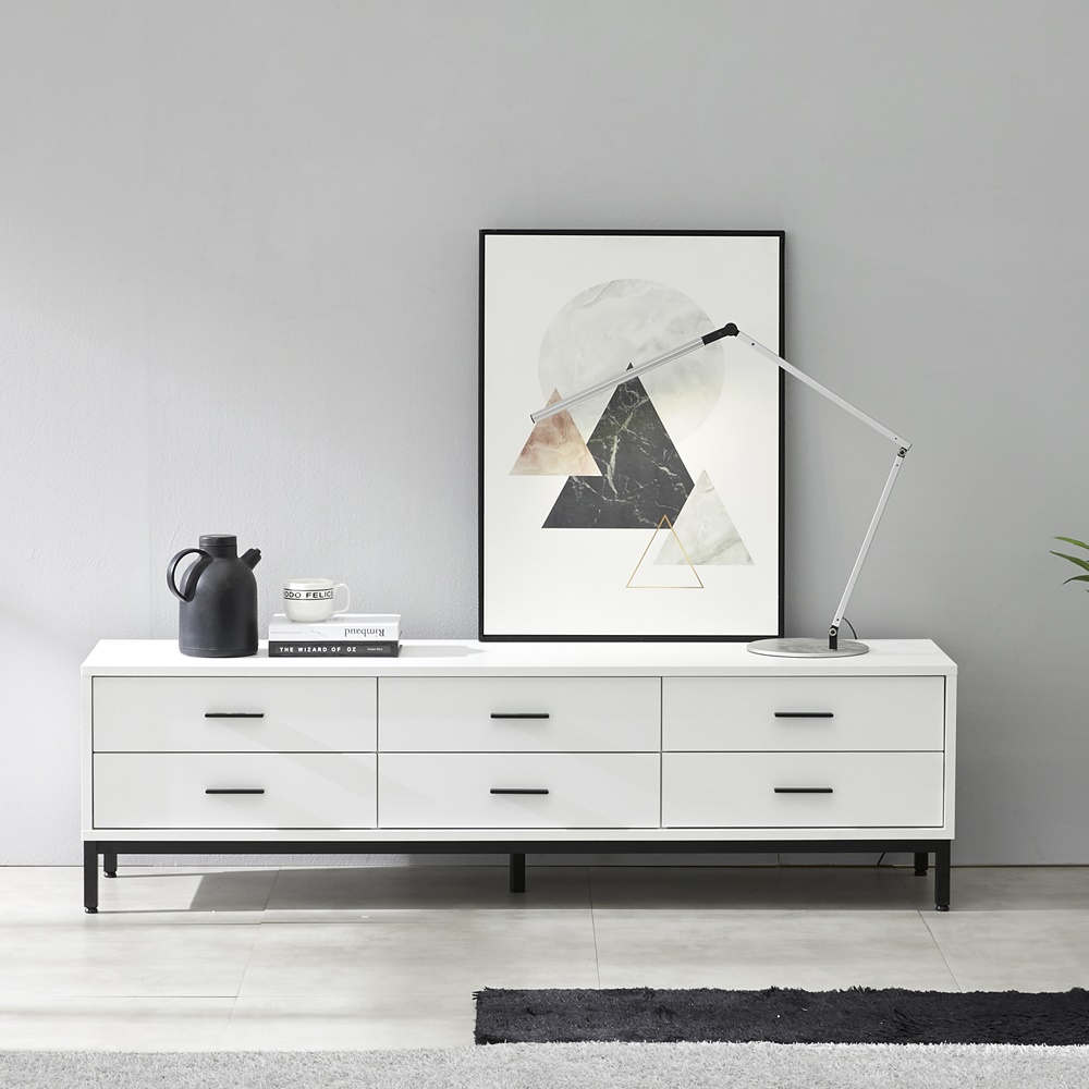 몬드75인치티비거실장 TV하부장 티비장 TV다이서랍장 1600