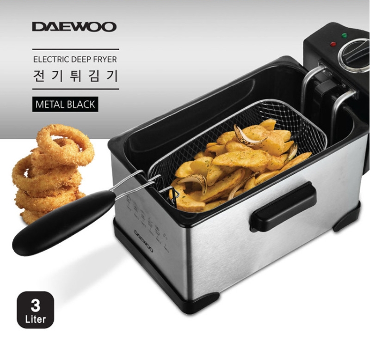미니 튀김기 가정용 1인용 4인용 전기 튀김 냄비 소형 기계 1.2L 업소용