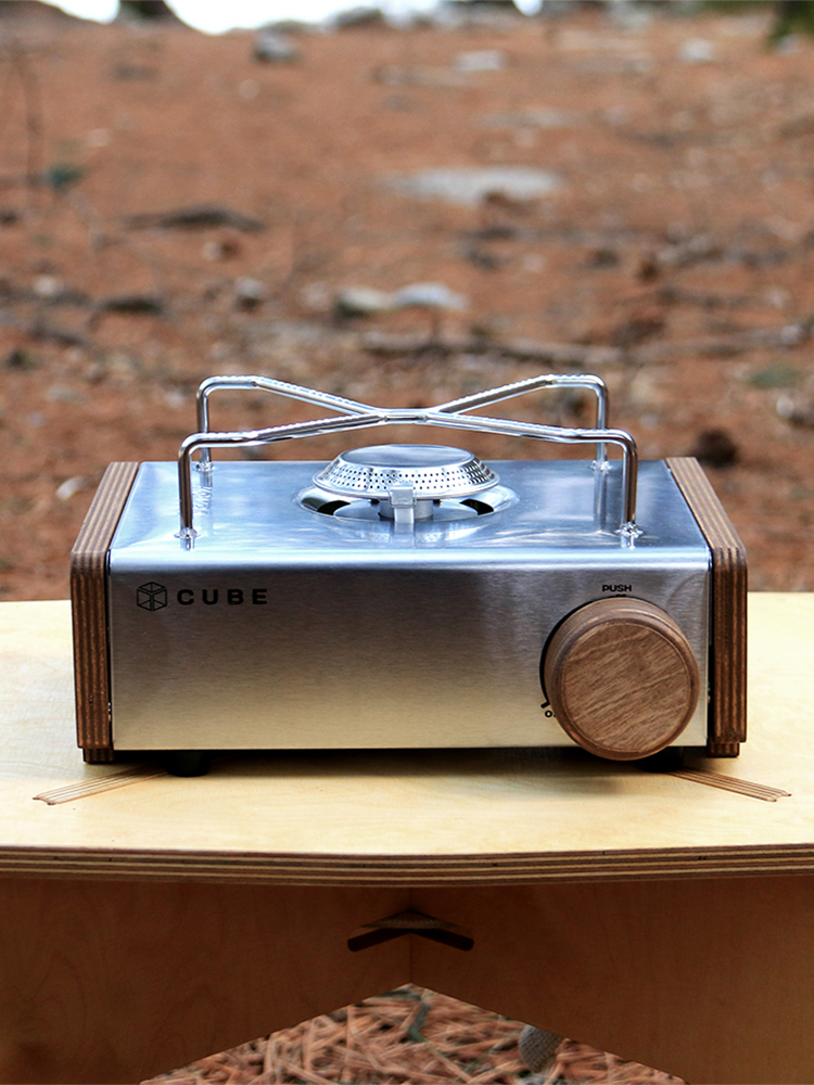 코베아 미니 스토브 큐브버너 우드 커버 악세사리 버너미포함