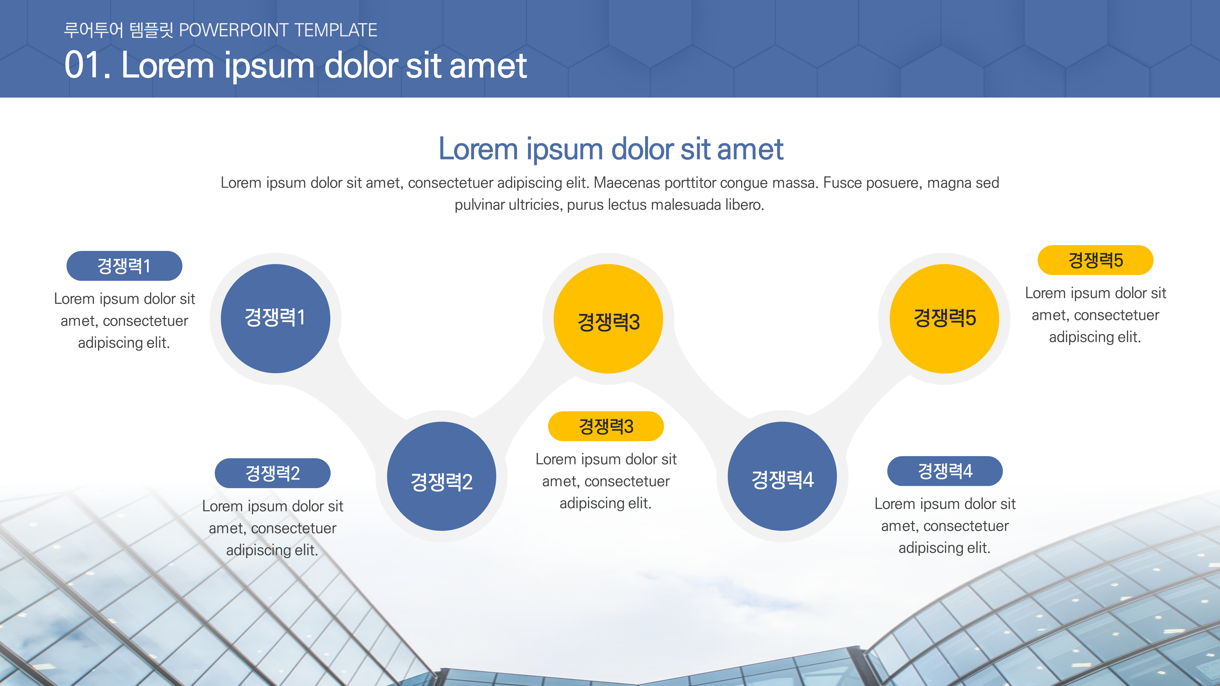 157 심플한 비즈니스 ppt 템플릿, 제안서, 보고서 기획서 마케팅 세미나 사업계획서 - 상세 이미지 3