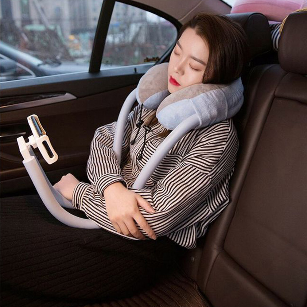 고급형 목베개 핸드폰 거치대/침대/자바라/목걸이 - 상세 이미지 3