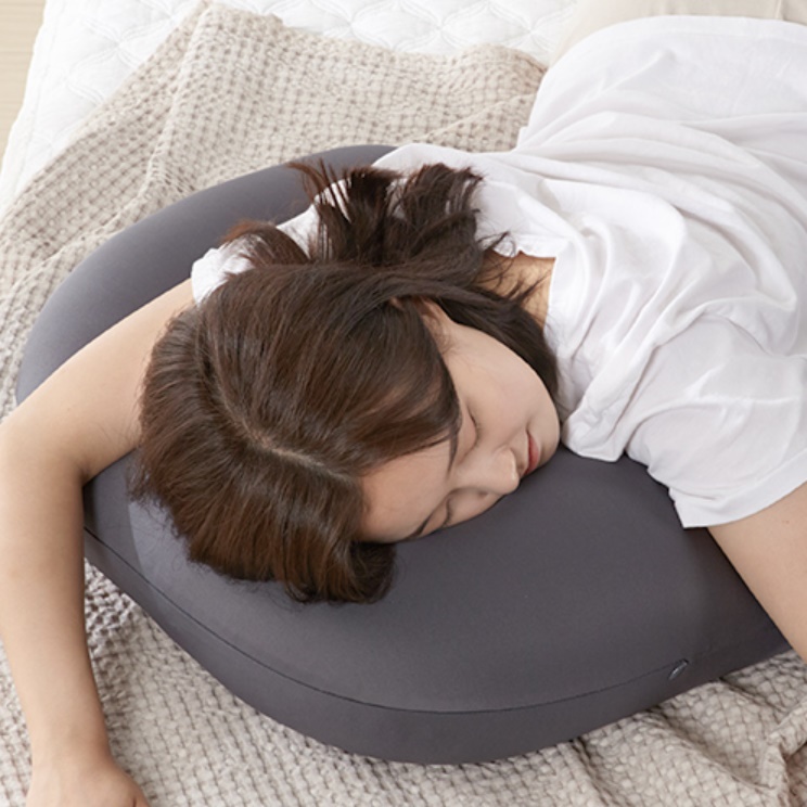푹신한베개 목편한 C커브베개 옆으로 누워 자는 베개 홈쇼핑기능성 편안한 높은 역C자 목