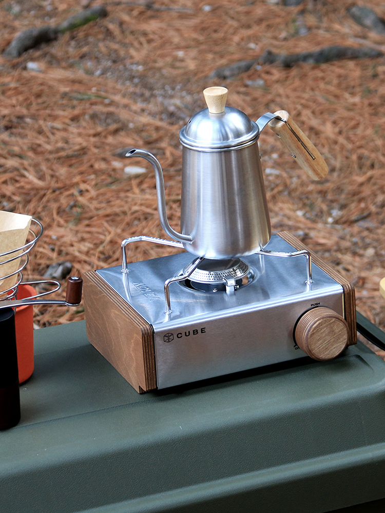 코베아 미니 스토브 큐브버너 우드 커버 악세사리 버너미포함