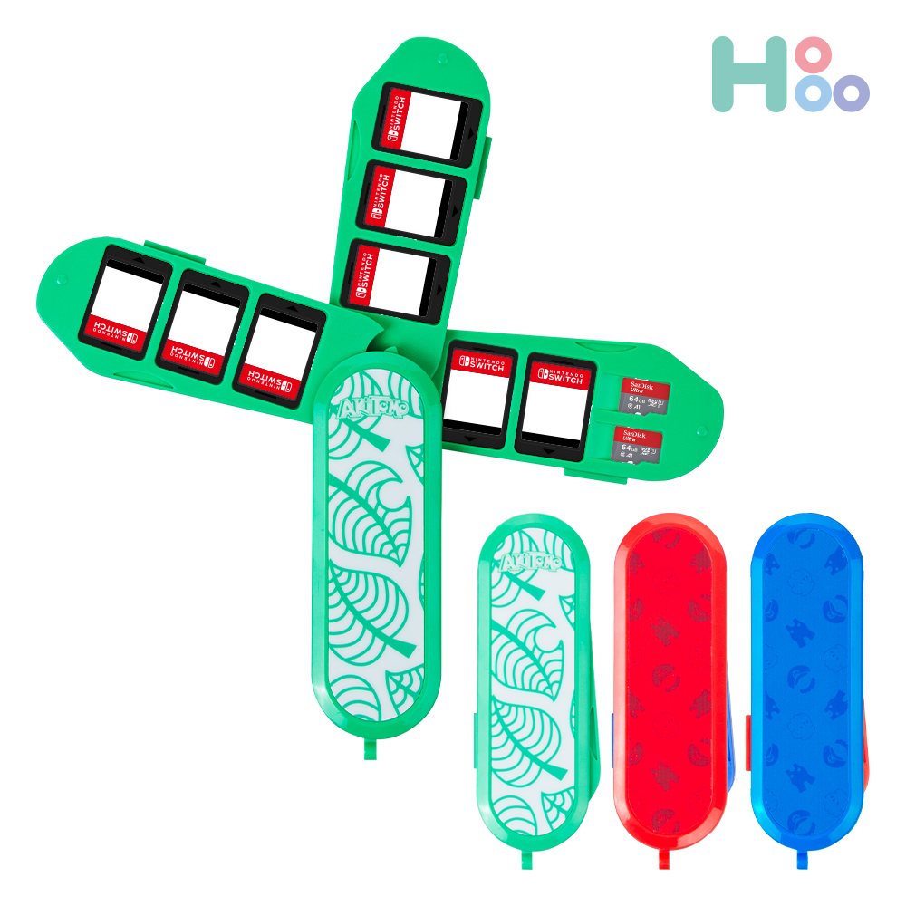 닌텐도 스위치 oled 게임칩 케이스 보관함 커버 라이트 알로하 - 상품 이미지