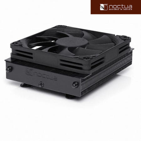 녹투아 NOCTUA NH-L9a-AM4 Chromax.black (정품)