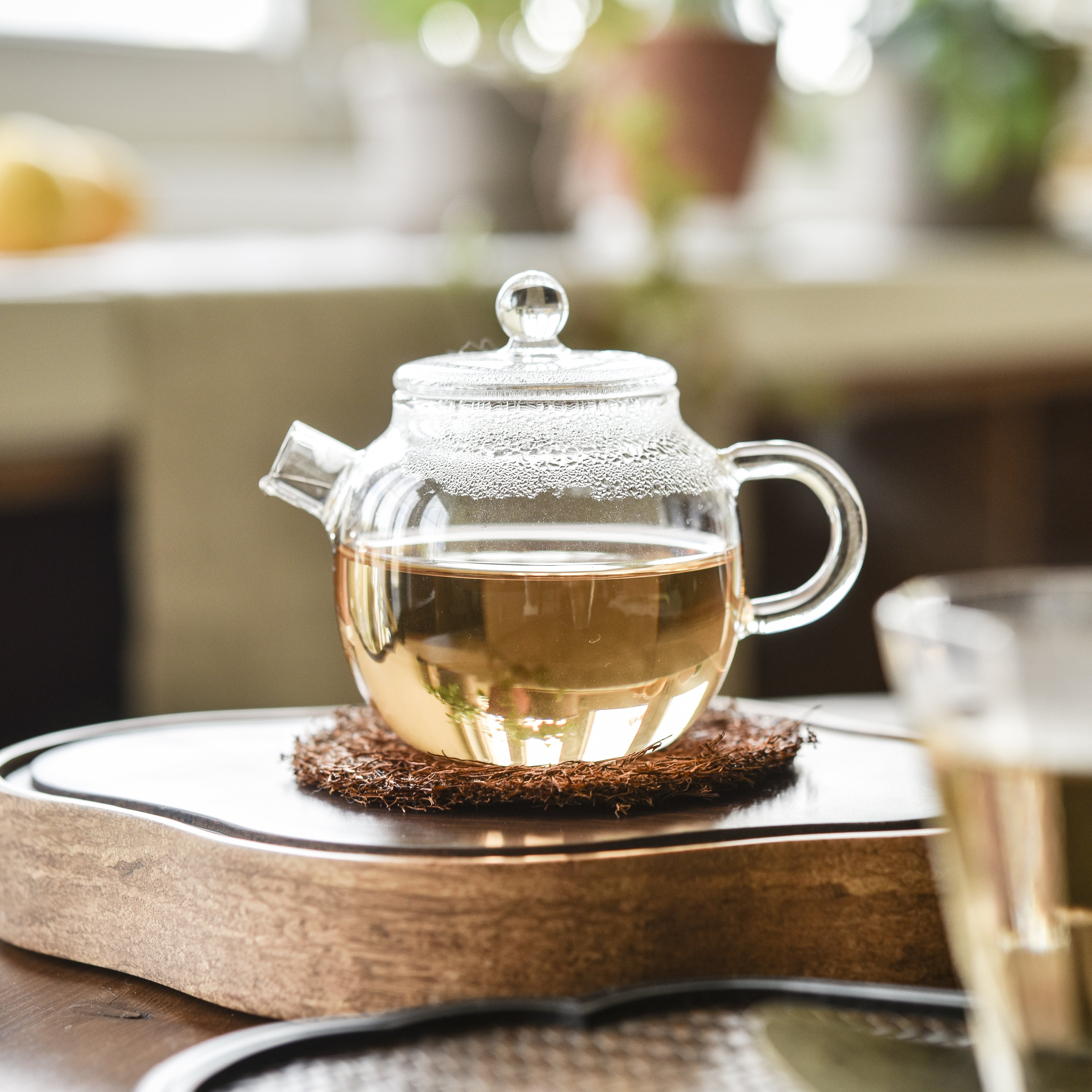 [차주전자] 부부티하우스 아담한 내열유리 티포트 티팟 150ml