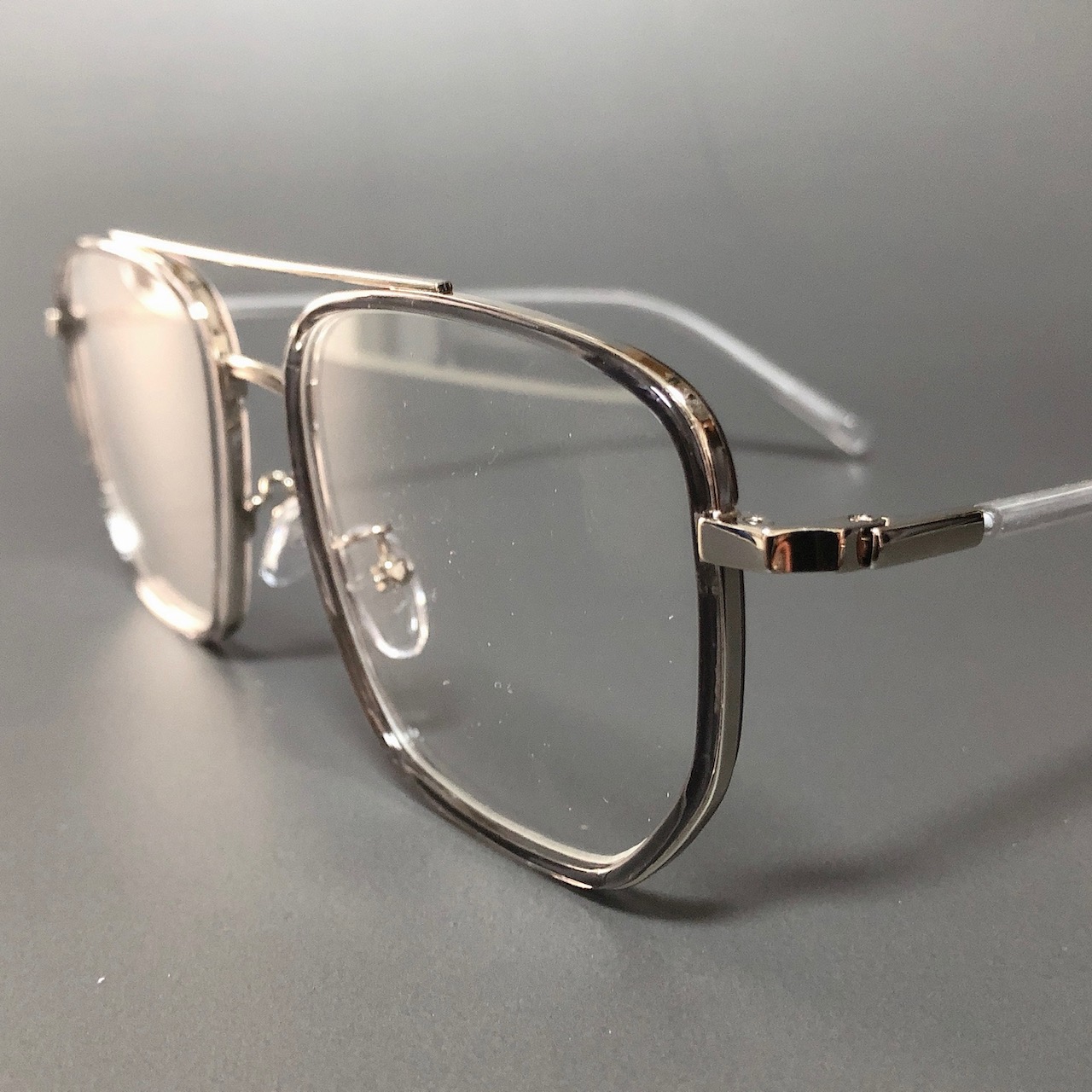 로다주 투브릿지 슬림 대두안경 솔텍스 남자뿔테 블루라이트차단 큰안경테 미소안경