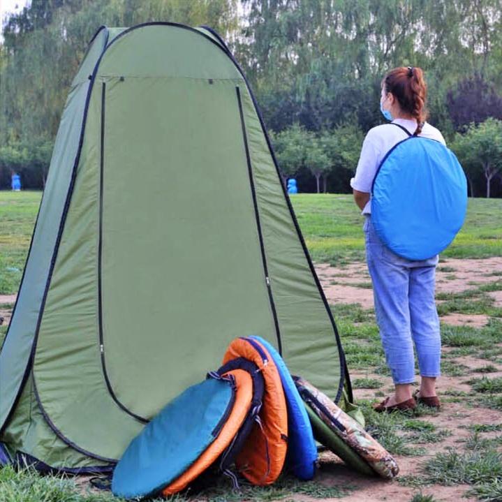 스탠드 원터치 캠핑 샤워 텐트 간이 텐트 야외 탈의실 텐트
