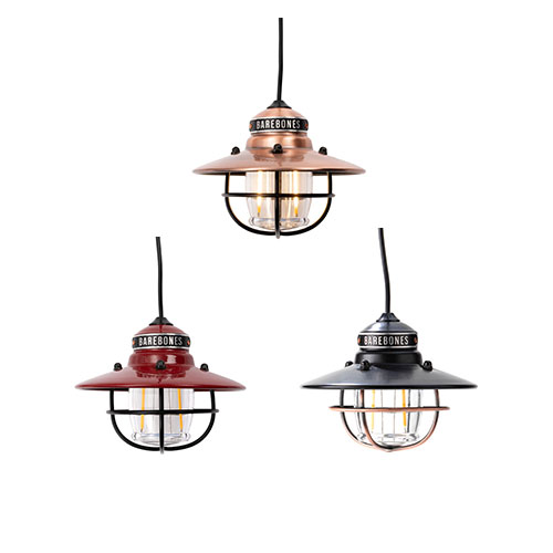 베어본즈 에디슨 3구 랜턴 캠핑 파티 스트링 라이트 조명 빈티지 감성 LED 펜던트 3P