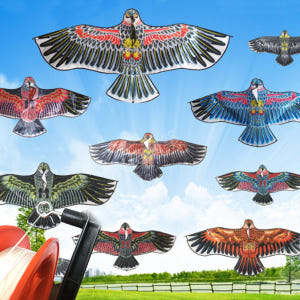 1.1m 얼레 독수리연 세트 연날리기 대형 중형 연 만들기 가족 전통놀이... 실사용 후기 | 효과 있을까? - 상품 이미지 1