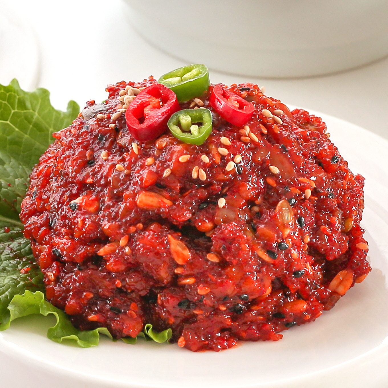 밥도둑 씨앗 비빔 젓갈 500g - 상품 이미지