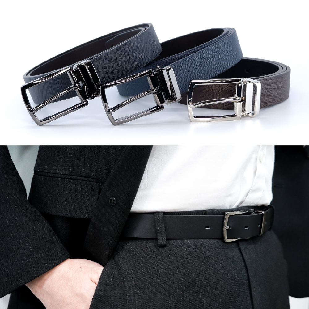 남자 소가죽 정장 허리띠 벨트 혁대 빅사이즈 제품 이미지
