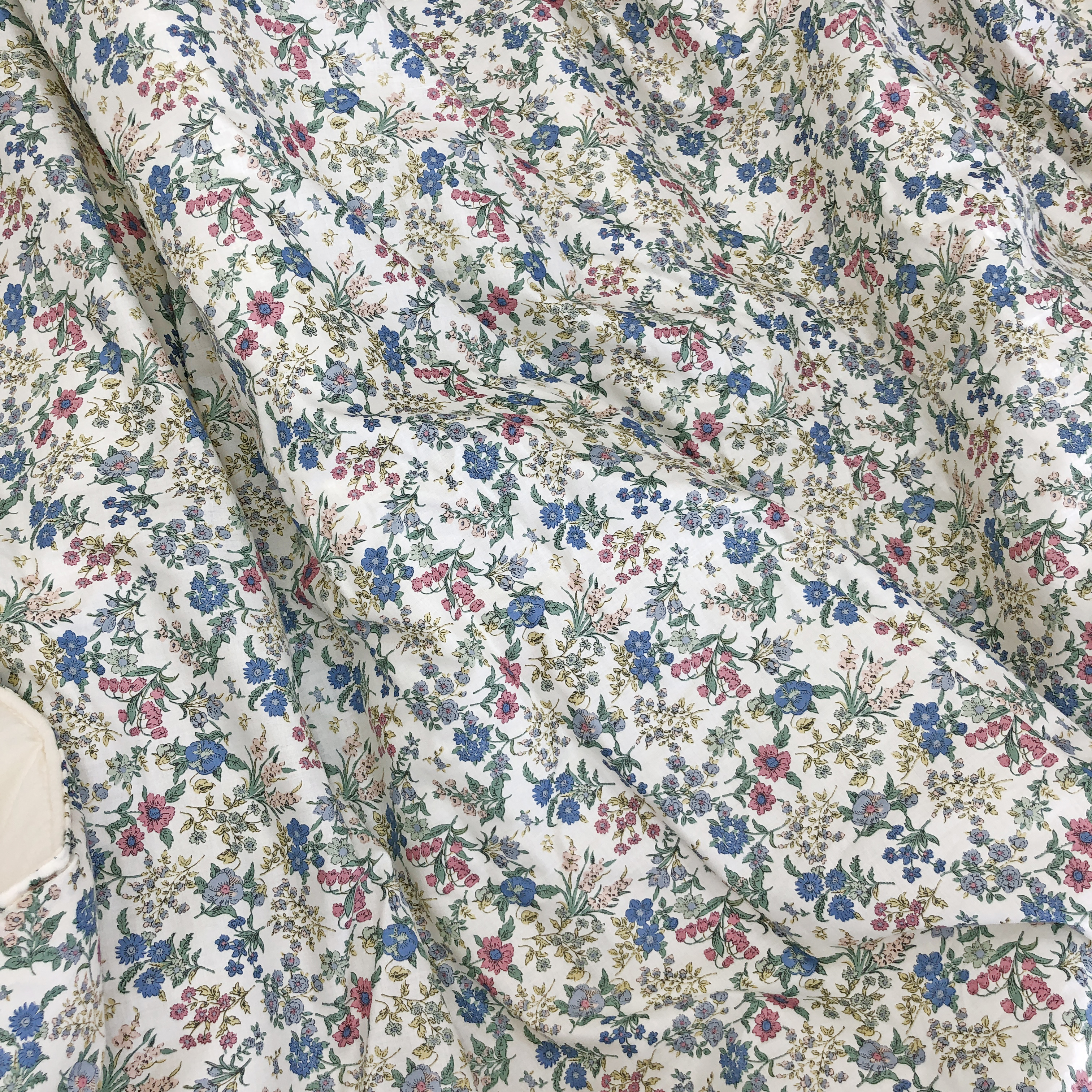 어반플라워 60수 아사 순면 무누빔 봄 간절기 얇은 차렵이불 S/SS