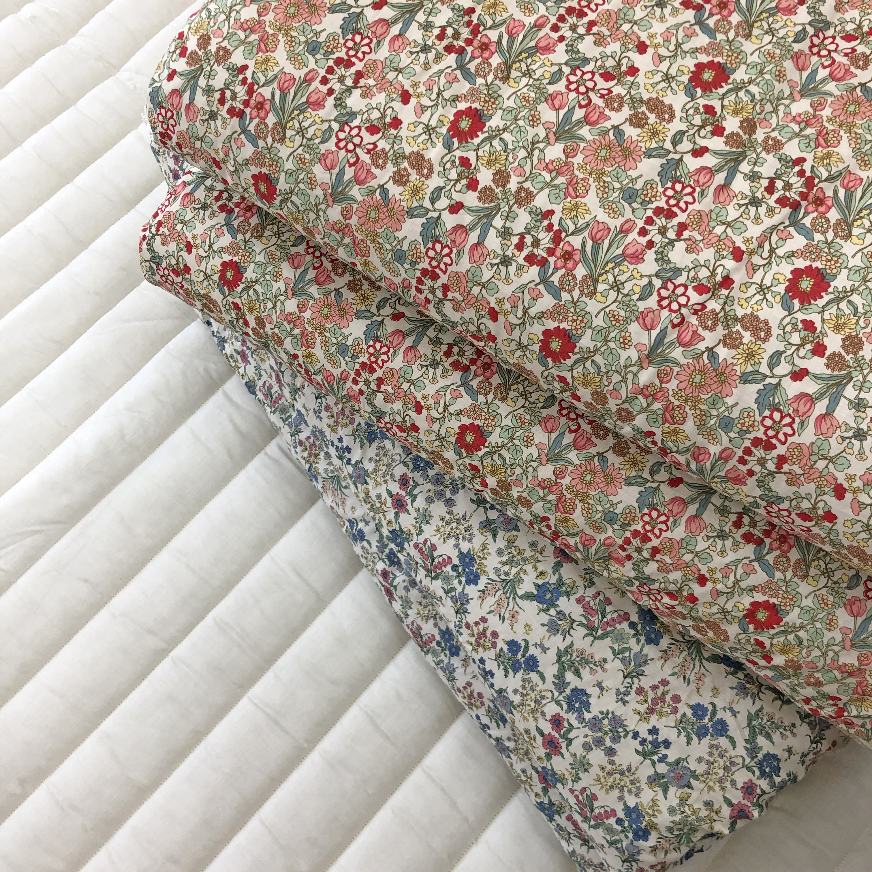 어반플라워 60수 아사 순면 무누빔 봄 간절기 얇은 차렵이불 S/SS