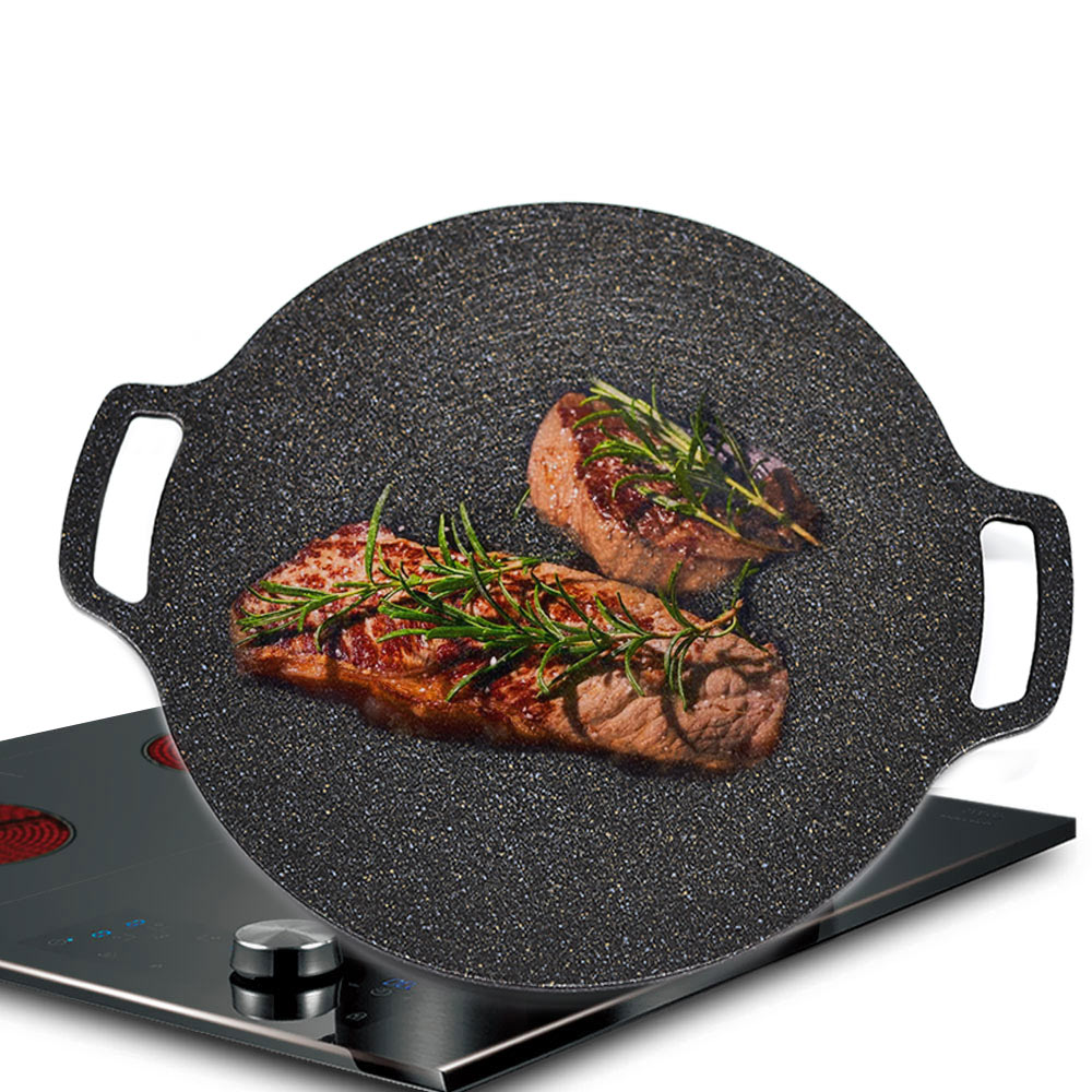 그리들 30cm 인덕션 캠핑 삼겹살 그릴팬 고기불판